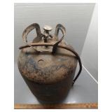 Air tank with PSI gague