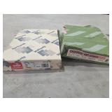 Letter size color paper pink and yellow