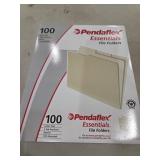 Pendaflex file folders 100 on lot