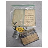 Grand island Ne advertising pieces and bike tag