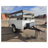 3/4 ton ford pickup box trailer