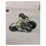 4 swivel castor wheels