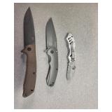 Folding pocket knives,