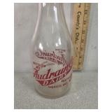 Audrain dairy, Mexico MO color label quart glass
