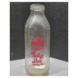 Vallet Bell Dairy Co. Ice Water 1qt bottle
