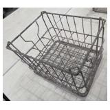 Fairmont 48 gavinized wire milk crate