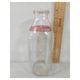 5 cent Store Bottle,  One Quart Glass Milk Bottle