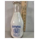 Dairydale Milk, Meyersdale PA, color label quart