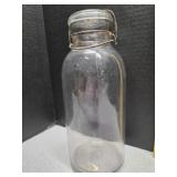 2qt milk bottle with wire bail
