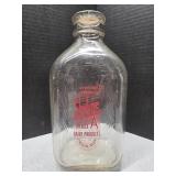 Skyline Dairy Lincoln NE. 2qt 1/2 gal milk bottle