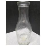 Milk 1qt bottle with dairy cow Canada