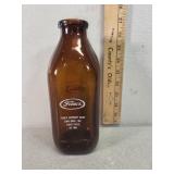 Finns, Sioux Falls SD, color label, amber glass