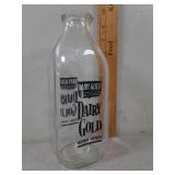Dairy Gold, Cheyenne WYO, glass Milk Bottle