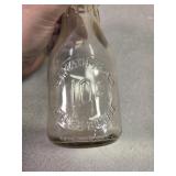 Klamath Falls 10c store bottle glass embossed