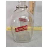 Fairmont gallon milk bottle