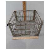 Metal Wire Milk Crate, Lincoln 61