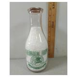 Glenview Farm Tuscumbia, Alabama glass Milk