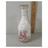 Velvet Cream & Dairy,  Reno NV glass Milk Bottle