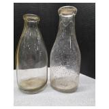 1qt milk bottle Royale Dairy Keyser VA & no