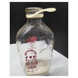 Holdson Farms 2qt dairy milk bottle