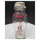 Florida Dairy Tampa FL. 1 pt milk bottle pint