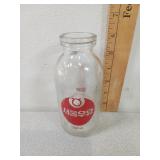 South Korean Glass 360ML- Milk Bottle with Color