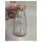 Morning star dairy, Beatrice NE, embossed half