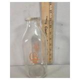 BTF? Quart glass milk bottle