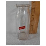 Fairmont Glass Milk Bottle, Half Pint, Color