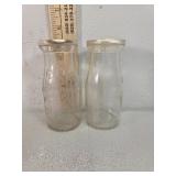 Cedar Crest and Farmers Dairy, half pint glass