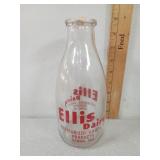 Ellis Dairy Products,  Ozark,  MO. One Quart