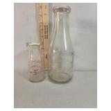 California glass milk bottles, Cobbs dairy