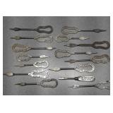 Various milk bottle cap openers