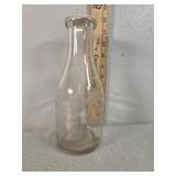 McKnowns Dairy, Gaffneys SC, embossed glass quart