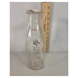 Oakhurst "old king cole" color label quart glass