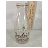 Goodrich "the swing is to goodrich" color label