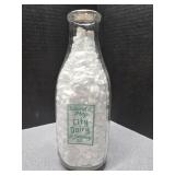 St Johnsbury VT. 1qt milk bottle