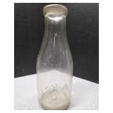 1qt milk bottle Sutters Dairy
