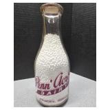 Penn Acres Dairy Ainsworth NE. Milk bottle