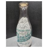 Thrasher Dairy Green Lake WI 1 qt bottle