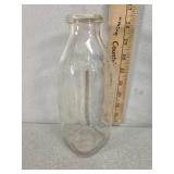 Alamito embossed quart glass milk bottle, Omaha?