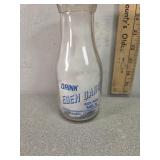 Eden Dairy, Pueblo Co, "yes madam" glass applied