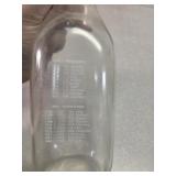 NE, Dairymans Assn. 100 year, milk bottle