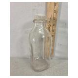 Crystal, Marietta O. Embossed quart glass milk