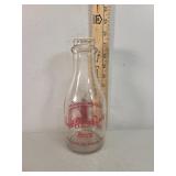 Reed Bros "America supplies" WW2 quart glass milk