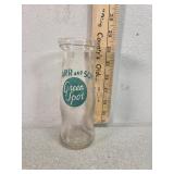 Harr and son, green spot, half pint textured