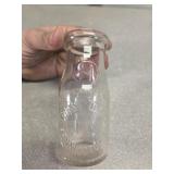 Horst Dairy Bennington VT embossed half pint