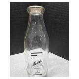 Model Dairies Calgary 1qt milk bottle