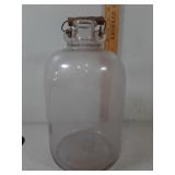 Glass Milk Bottle, no label  1 Gallon