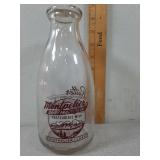 Montpelier Dairy,  Idaho glass Milk Bottle 1